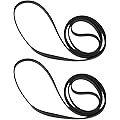 YINETTECH 2 Courroies en Caoutchouc pour Platine Vinyle 255 X 5 X 0,6 Mm Compatibles avec THORENS TD-160MKII Et TD-165C