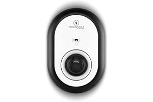 TechniSat TECHNIVOLT 100-11kW Ladestation/Wallbox für E-Autos mit integrierter Ladesteckdose Typ 2 für schnelles Laden zu Hau