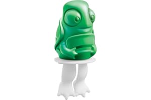 Zoku foremki do lodów Ice Pop żółw 45 ml w kolorze zielonym, tworzywo sztuczne, 28 x 28 x 12 cm