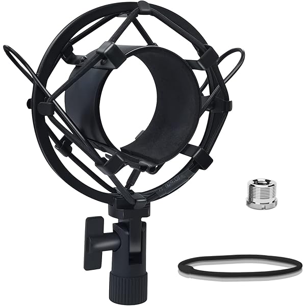 mic様 リクエスト 4点 まとめ商品 Boseen Universal Microphone Shock Mount, Mic Clip Holder for 47mm