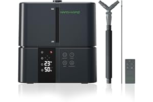 MARS HYDRO Pflanzen Luftbefeuchter 5L, Top-Fill Ultraschall Humidifier, mit einstellbarer Luftfeuchtigkeit, Timer-Funktion und Leise Betrieb für Growzelt, Innenbepflanzung, Schlafzimmer