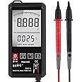ECVV Touch Digital Multimeter Color Display Auto Recognition Mini NCV Handheld Multimeter 1000V DC Voltage Meter Large Screen Universal Meter (triple display LCD)