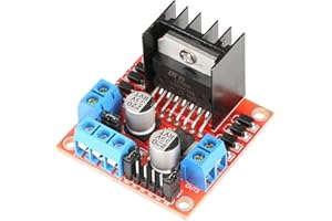 ASHATA 5V-35V 2A L298N Module H Pont Module Carte Dual Driver Driver pour moteur pas à pas Smart Car Robot