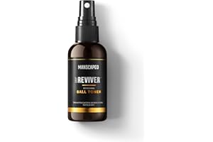 ‎MANSCAPED REFINING THE GENTLEMAN MANSCAPED™ The Crop Reviver™, nawilżający i odświeżający męski tonik do ciała w sprayu, chłodzący spritz na pachwiny z kojącym aloesem