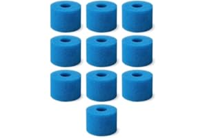 SINEA FILTRATION EAU SINEA Filtre Spa en Mousse, Lavable Type S1 et Type VI, fabriqué en France, Compatible avec Intex, Bestway, Filtration optimale