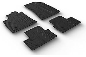 Gledring Set tapis de caoutchouc Renault Clio II 1998-2005 / Thalia (T profil 4-pièces)