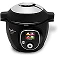 MOULINEX Multicooker |Cookeo+ Connect Smart 6L Electric Cooker | 100 Built-in Recipes |Bluetooth-Connected App | black |Pressure Cooking, Steaming, Slow Cooking & More | 2 Years Warranty | CE857827