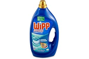 WIPP EXPRESS Detergente Líquido Limpio y Liso para lavadora (55 lavados), para una limpieza profunda
