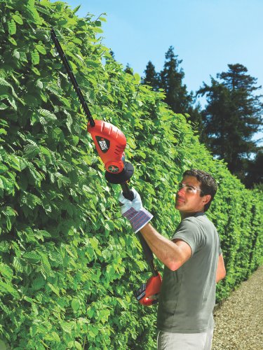 Black + Decker 18 V Lithium-Ionen Akku-Stabheckenschere OHNE Akku und Ladegerät, bis zu 3.5m höhenverstellbar, GTC1843LB - 5