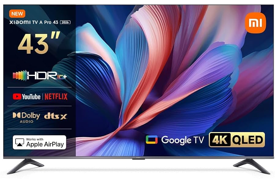 Xiaomi 43 Inch A Pro QLED 4K Google TV