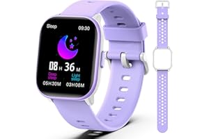 meoonley Smartwatch per Bambini con 19 Modalità Sportive,1.5'' Orologio Smartwatch Bambini,Tracker per il fitness e il sonno,Monitoraggio Frequenza Cardiaca,Regalo per Adolescenti 4 agli 15 Anni