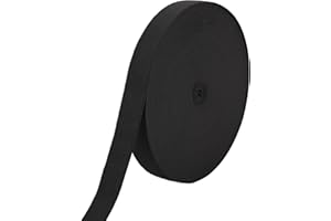 ANDSHUAI Gummiband Nähen,Gummibänder,Gummiband 1cm Breit,Gummizug,Elastisches Band,Hosengummi,Elastic Band Breit,Gummibänder Zum Nähen,Gummizugband Für Hosenbund DIY Handwerk,5M,Schwarz
