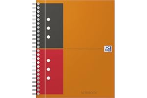 Oxford Notatnik Collegeblock A5 "International" w linie, 160 stron, 10-krotnie dziurkowany, twarda okładka