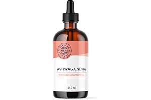 ‎VIMERGY Vimergy Ashwagandha Flüssig, 57 Anwendungen – Glycerin Ashwagandha Extrakt – Vegan – Ohne Zucker und Bindemittel – Gentechnik- & Glutenfrei (115 ml)