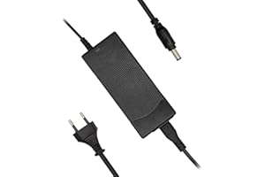 Scooter Corner 42V AC Netzteil Fahrrad Ladegerät für 36V Akku Elektroroller E-Bike, für dc5.5 mm2.5 mm Anschluss