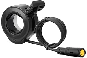 Zeekpowa Throttle Twist Throttle per motori Bafang BBS01B/BBS02B/BBS-HD Mid Drive 3-Pin Female Connector eBike Conversion Kit Accessorio