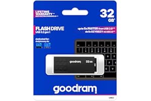 Goodram UME3 5908267935750EAN, Pamięć USB, 32 GB, Czarny