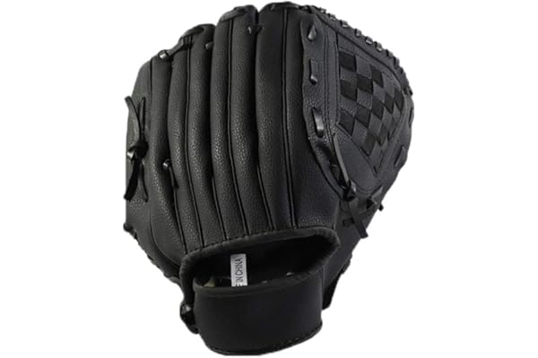 CZ-XING Gants de baseball en plein air, gants de baseball pour adolescent, gants de baseball sauvage, gants de softball multicolores