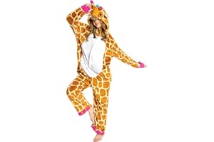 OLAOLA Pijama Adulto, Disfraz de Animal, Unisex Onesie para Cosplay de Halloween, Pijama Entero de Una Pieza para Mujer y Hombre