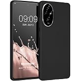 Microsonic Matte Silicone Honor 200 Kılıf Siyah [Honor 200 ile Uyumlu Kılıf - Siyah]