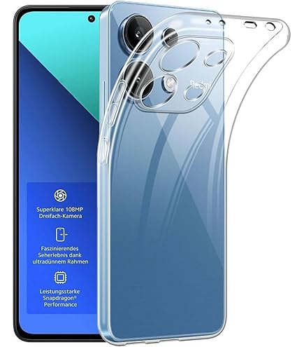 Yarxiawin Compatible Avec Coque Redmi Note 13 Pro 5g Transparente Paillettes Brillantes Bling Bling Coque Xiaomi Redmi Note 13 Pro Coque Silicone