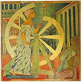 A Wheel Can Bloom, Original Gemälde, Brigitte Smith, 100 x 100 cm