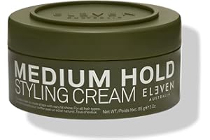 ELEVEN AUSTRALIA Medium Hold Styling Cream| Créer une brillance naturelle tout en modelant les cheveux - 85 g