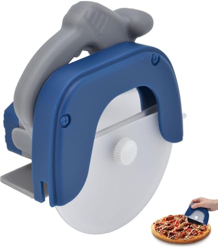 Coupe-pizza Drôle 'F*ck Salad' - Roulette En Acier Inoxydable, Manche ABS, 7.5x5.5 Cm, Cadeau Original