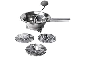 Excelsa 46524 Moulin à légumes en INOX Argenté