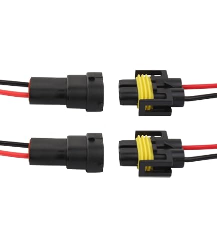 Adattatore Cablaggio Per Fari Anteriori Carrello Da Golf 12V – Da 9 A 12 Pin, Per Modelli Pre-2004