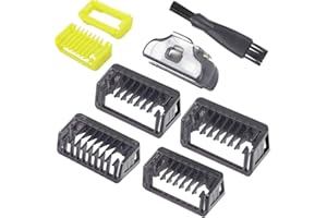 AFANSO Guide Comb 1/2/3/5 mm per Shaver Body Hair Guards QP2510 QP2520 QP2521 QP2522 QP2530 QP2531 QP2620 QP2630 QP6505 QP6510 QP6510 QP6510 P6520 QP6620