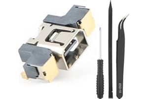 RongZy Ladebuchse für Nintendo 3DS/3DS XL/3DS LL Ladeanschluss Typ-C Ladeport Stecker Ersatz Replacement Accessories mit Schrauben und Reparatur Werkzeuge xx