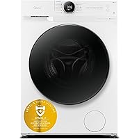 Midea MF200D86WB-14EAS Waschtrokner, 8/6kg Waschen/Trocknen, Inverter Mortor, Auffrischen, 60 Min. Waschen & Trocknen, Steam 