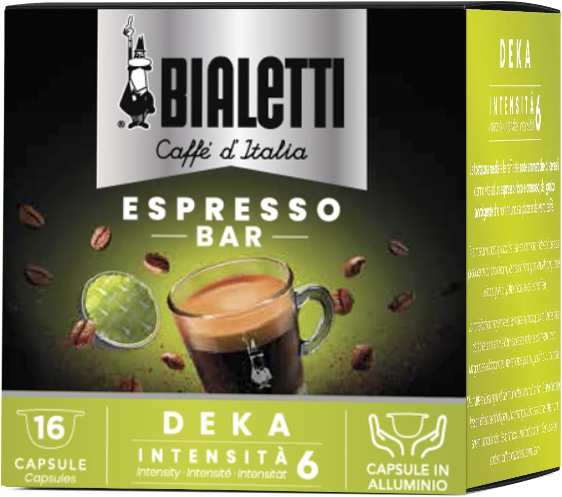 Guide d'Achat 2026 : Pourquoi Choisir le Bialetti Caffè d Italia Box 16 Capsule Decaff ?