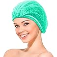 Kodenipr Club Disposable Nonwoven Bouffant Caps, Hair Net, Cap Fo Salon, Spa, Catering, Dust-free Workspace((Pack of 100), Green)