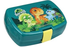 FUN HOUSE 006067 Jurassic World - Caja de dinosaurios para niño (6,5 x 17 x 13,5 cm)