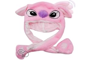 TOMICY Peluche Cappello Orecchie Mobili Cappello di Coniglio Orecchie di Coniglio di Peluche Fascia Cappello di Coniglietto di Peluche Orecchie Mobili Con Airbag Cap Per Il Regalo Di Compleanno Regali