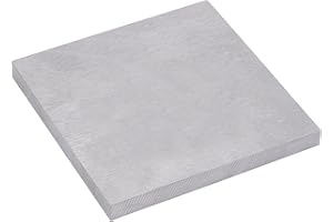 PH PandaHall Blocco per Timbratura in Acciaio Piatto Incudine Pannello di Lavoro Quadrato Blocco da Banco in Metallo Strumenti per Timbrare per Dare Forma alla Creazione di Gioielli Artigianali