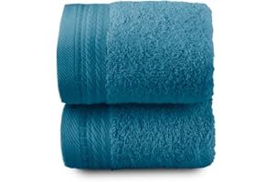 Top Towel - Premium - Asciugamani da bagno - 2 asciugamani viso o bidet - 100% Cotone - 600 Grammi