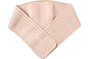 MEMOFYND 1 ceinture abdominale marron indispensable pour les soins aux femmes enceintes pour prévenir les maux de dos et les vergetures, ainsi que le soutien du bassin et du dos.