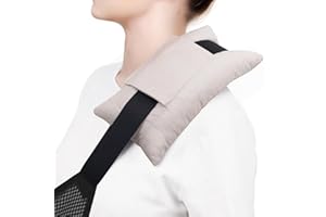 RoamReady Seat Belt Pillow for Mastectomy Post-Surgery, Seamless Heart Surgery Recovery Support Cushion Pad for Chest Chemo Port Pacemaker Bypass Hysterectomy Recovery Gifts for Women (Gray)