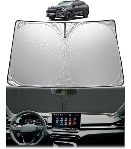 GAFAT Protector De Pantalla Para Cupra Terramar 2025-2027 (12.9″) – Cristal Templado 9H, Antibacterias Y Anti-Huellas – Instalación Fácil