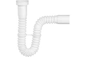 Wirquin, blanc 30723134 Siphon extensible pour évier D40