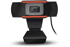 Bisofice Webcam con microfono per pc Videoconferenza Telecamera 1080P HD Webcam Computer Camera con riduzione del rumore Microfono USB Plug&Play