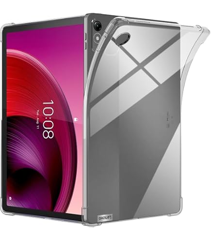 KZIOACSH Clear Case for Lenovo Tab 2025 10.1 Inch, Reinforced