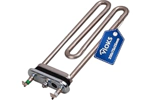 VIOKS Element grzejny 2000 W 230 V zamiennik do pręta grzejnego pralki Bosch 12024403 & IRCA 6099749R - Bosch Neff Siemens pralka grzejnik grzejnik