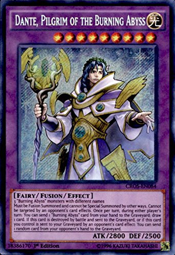 YU-GI-OH!Dante, Pilgrim of the Burning Abyss (CROS-EN084) - Crossed Souls - Unlimited Edition - Secret Rare
