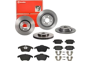 BREMBO BUNDLE Bremsen Set Bremsscheiben Bremsbeläge Brembo vorne hinten für für für Ford Mondeo 4 BA7