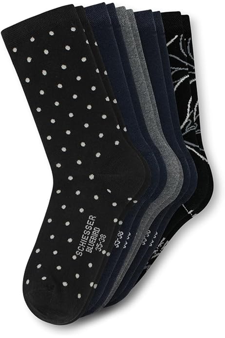 Calzini Colorati Per Bambine Schiesser - Pacco Da 5 Paia, Cotone 75%, Comodi E Resistenti - Turchia - Foto 10