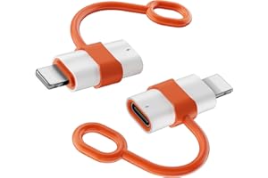 Loydia USB C zu Lightning Adapter, USB C Female auf Lightning Male Adapter 2Stück 36W PD schnelles Laden/Datentransfer USBC auf Lightning Adapter für iPhone 14/13/12/11, Nicht für Kopfhörer/Audio/OTG